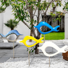 Stainless Steel Sculpture Ornaments